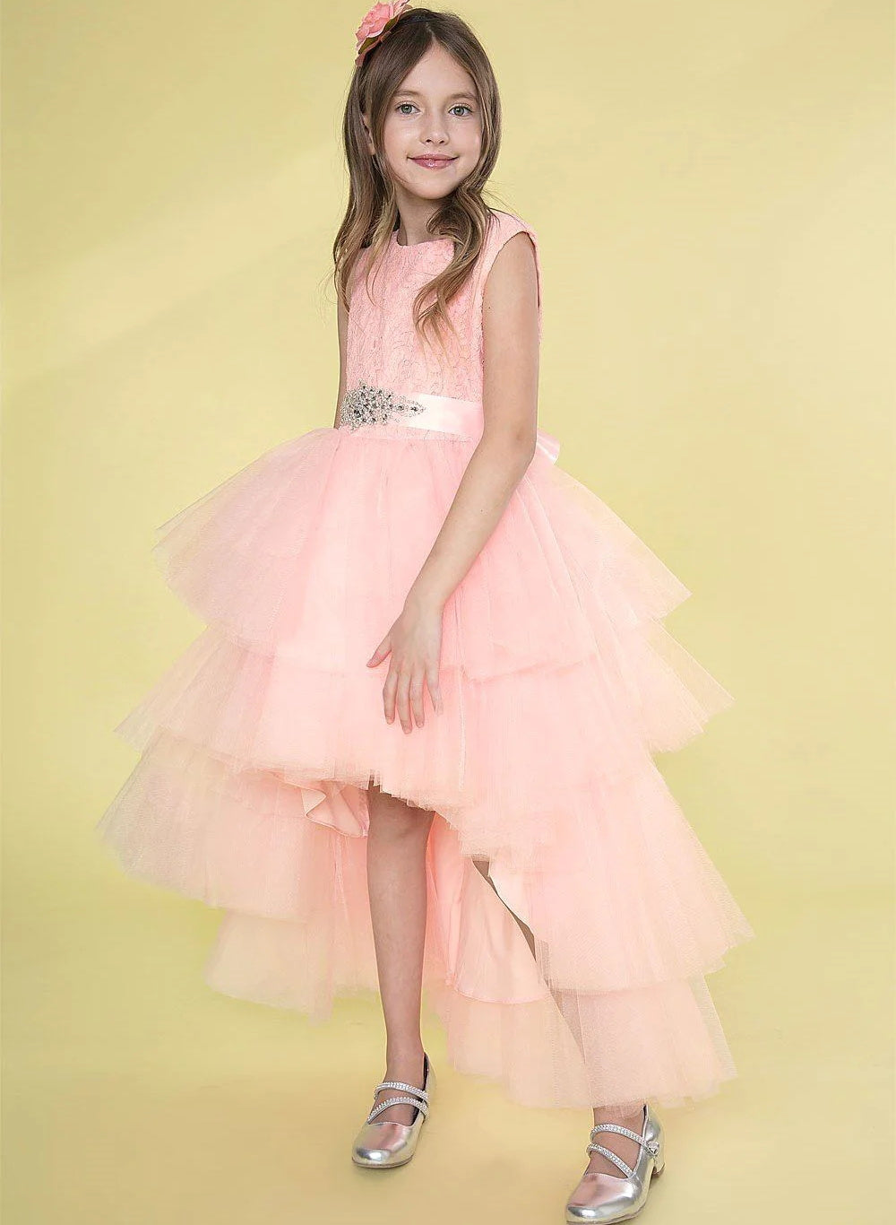 Ball Gown Tulle Flower Girl Dresses With Beading